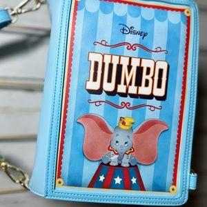 Loungefly Disney Dumbo Book Series Convertible Crossbody Dumbo One Size